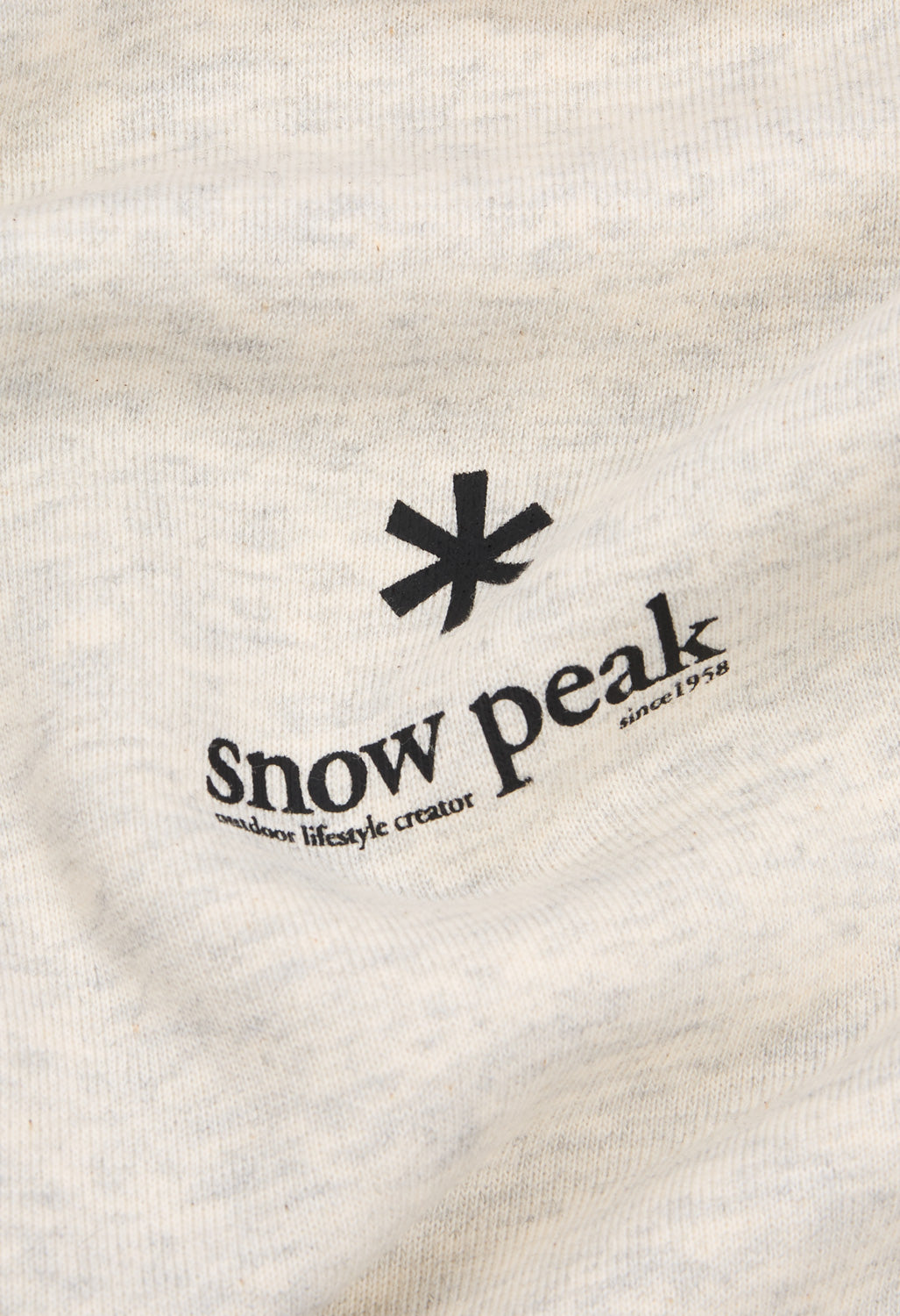 Snow Peak Choose Your Burner Sweatshirt - Oatmeal