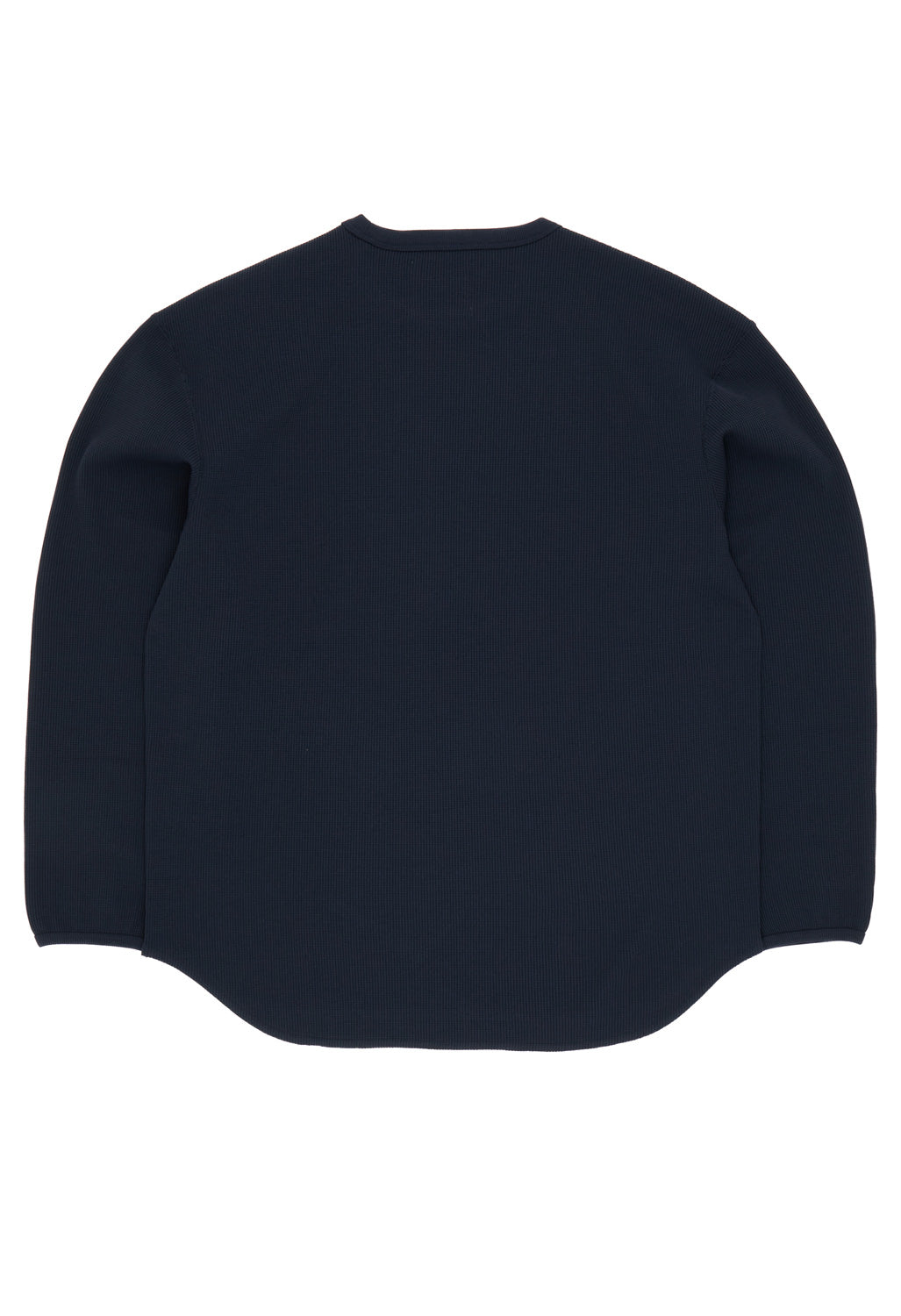 Snow Peak Men's Dry Waffle Long Sleeve T-Shirt - Dark Navy