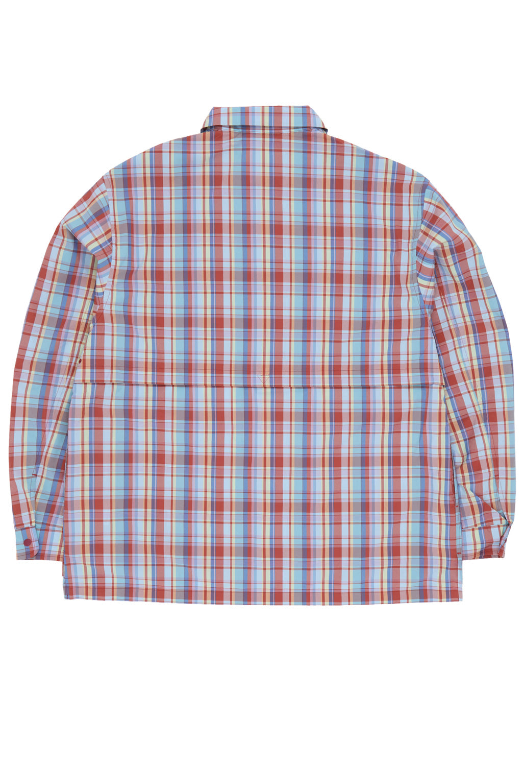Snow Peak Men's Fade Check Breezy Shirt - Red