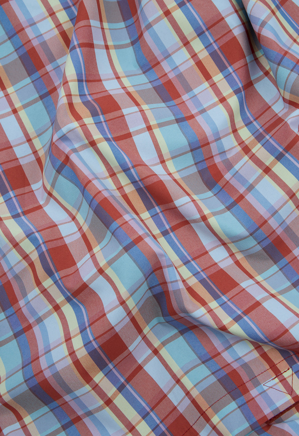 Snow Peak Men's Fade Check Breezy Shirt - Red