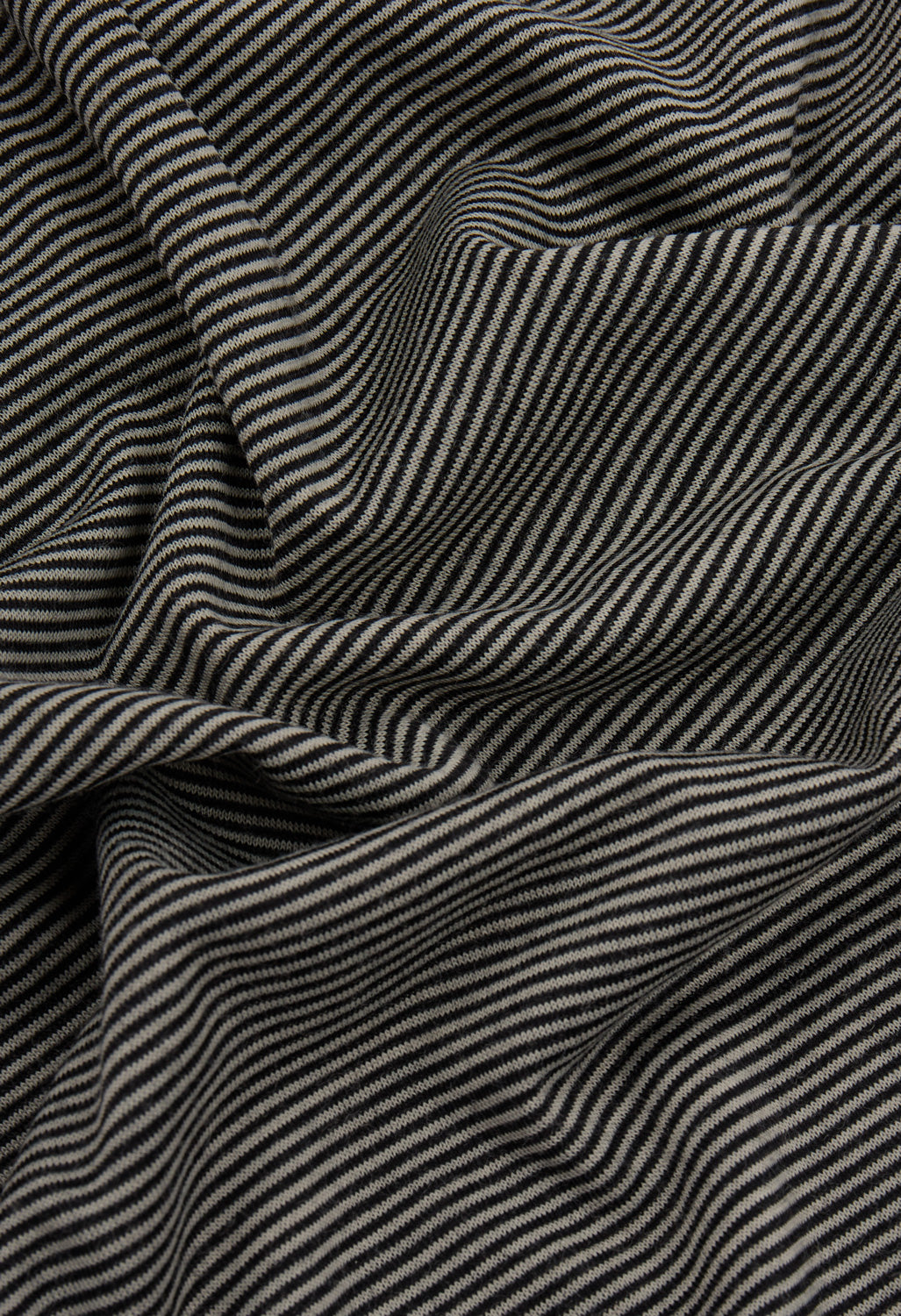 Snow Peak Men's Summer Wool Stripe T-Shirt - Greige