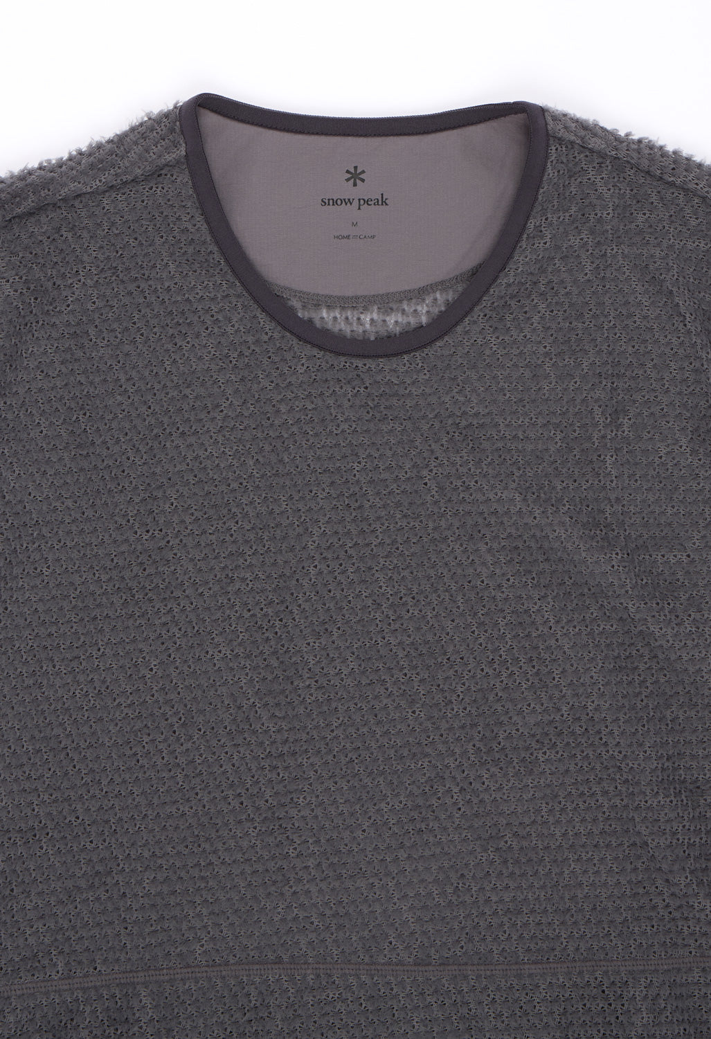 Snow Peak Men's Alpha Direct Short Sleeve T-Shirt - Charcoal