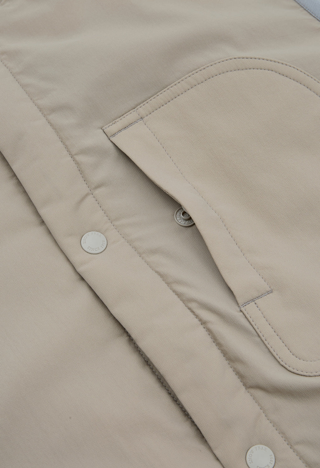 Snow Peak Men's Flexible Insulated Vest - Greige