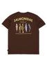 Snow Peak Men's Northland Trout Dry T-Shirt - Brown