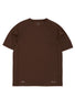 Snow Peak Men's Polartec Power Dry T-Shirt - Brown