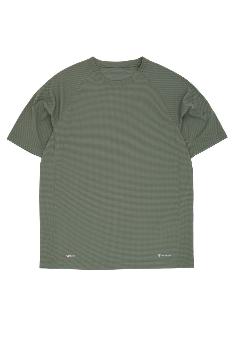 Snow Peak Men's Polartec Power Dry T-Shirt - Foliage