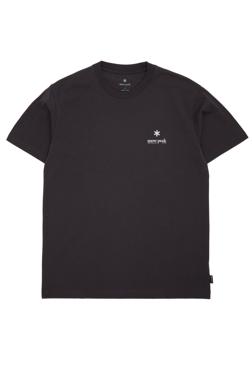 Snow Peak Land Lock T-Shirt - Charcoal