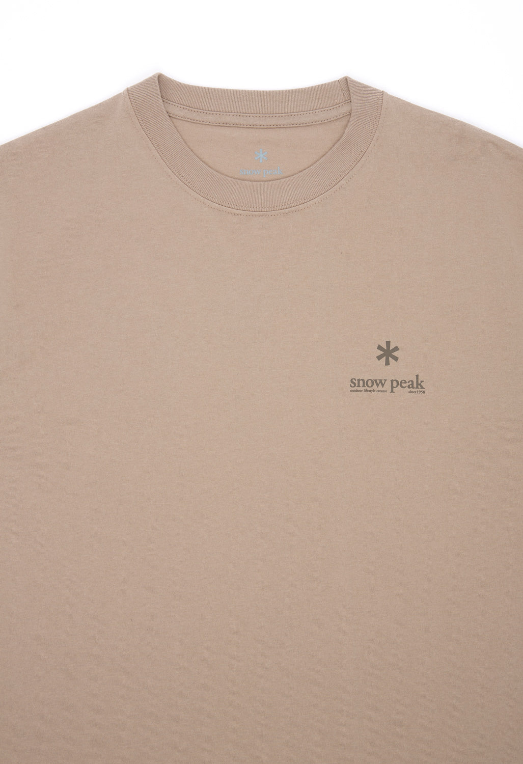 Snow Peak Land Lock T-Shirt - Beige