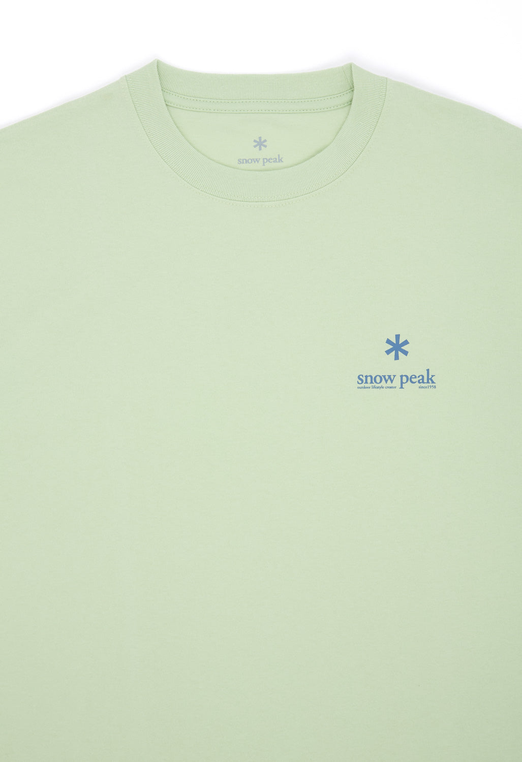 Snow Peak Land Lock T-Shirt - Light Green