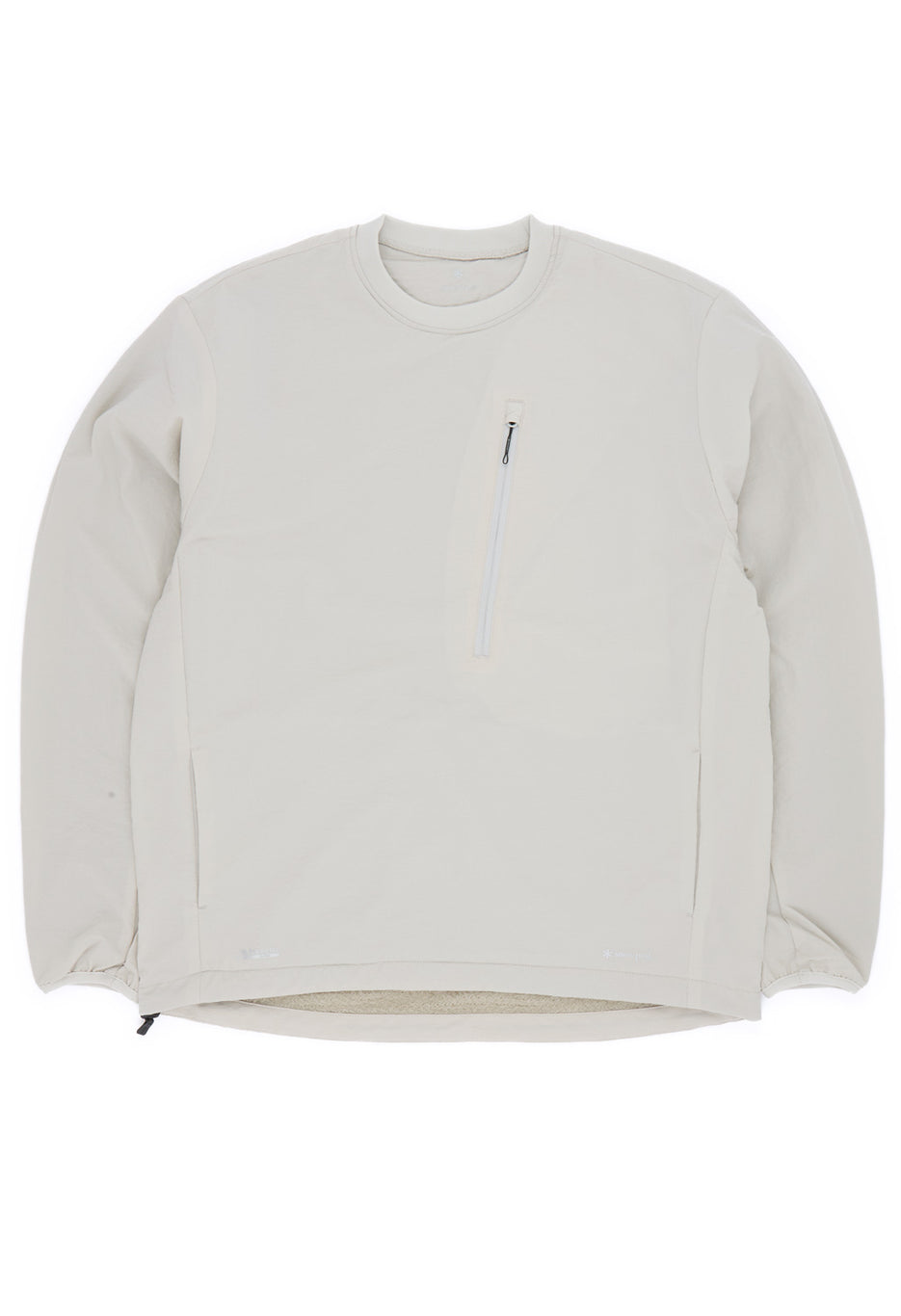 Snow Peak Men's Breathable Insulated Pullover - Ivory