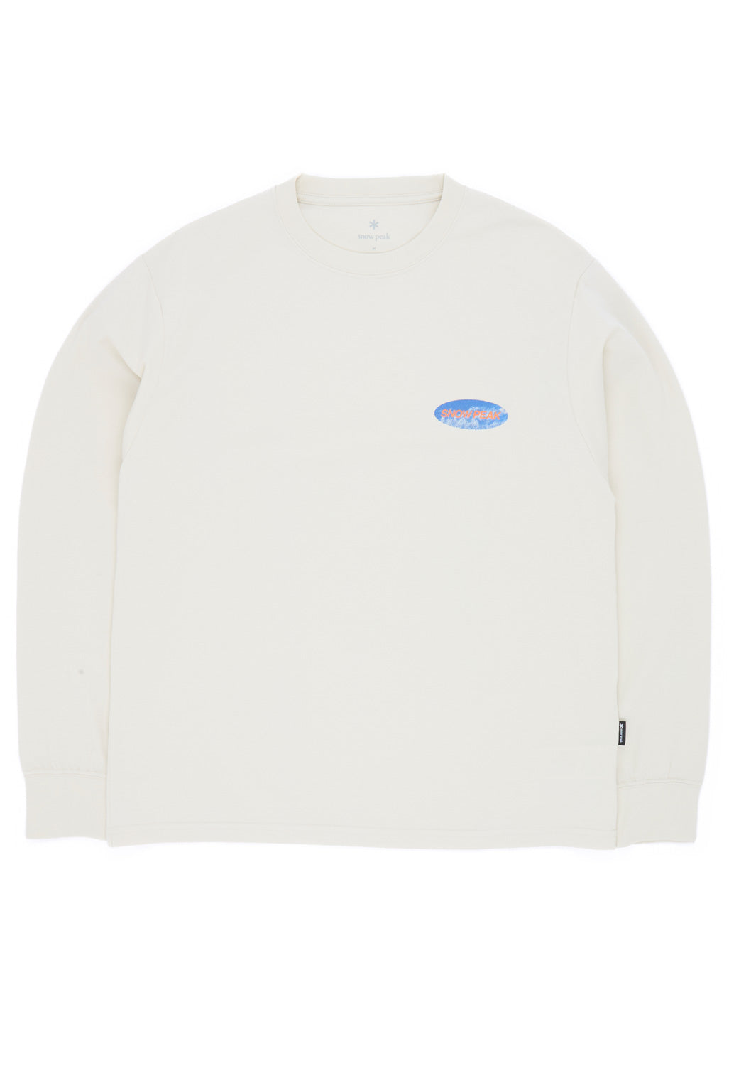 Snow Peak Men's Campscape L/S T-Shirt - Ivory
