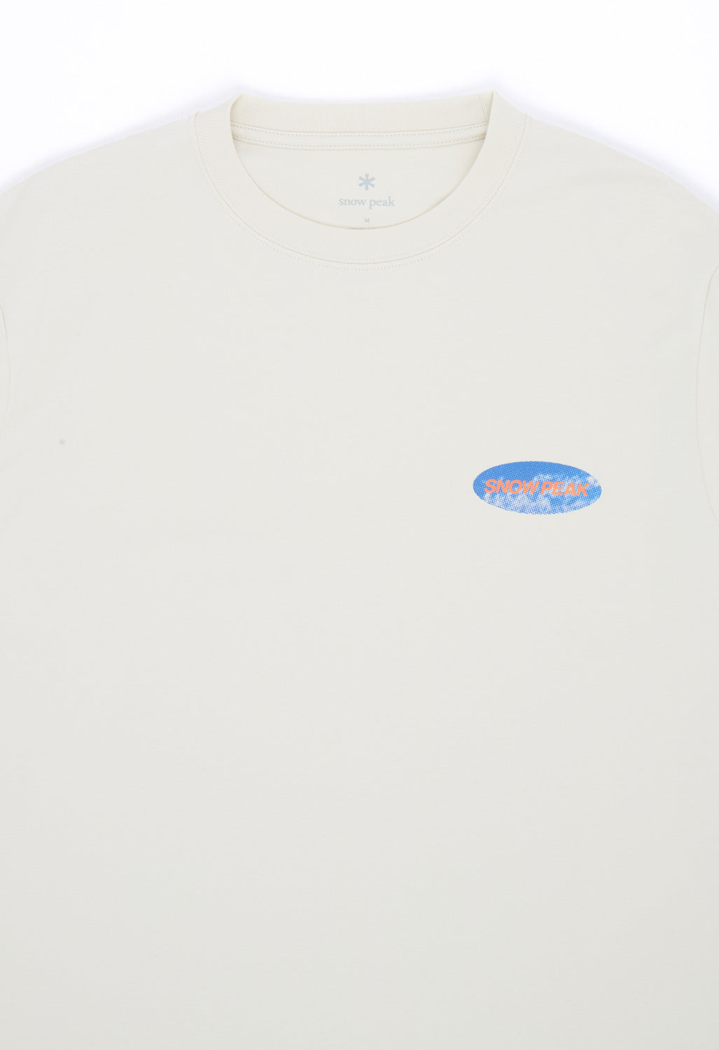 Snow Peak Men's Campscape L/S T-Shirt - Ivory