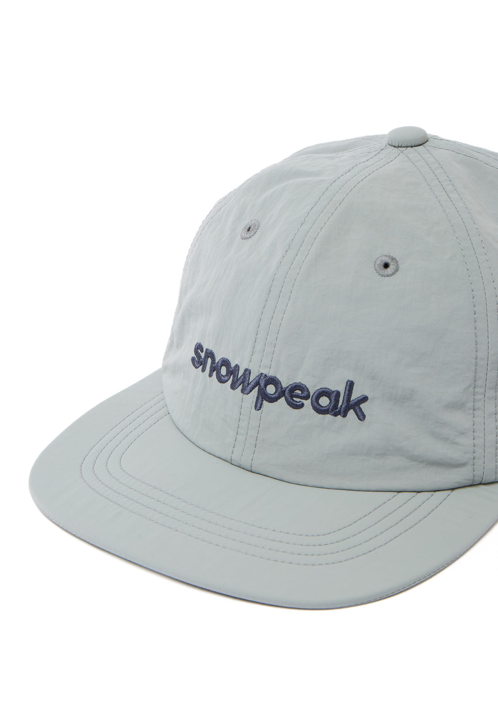 Snow Peak Logo Design Cap - Light Blue
