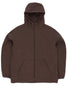 Snow Peak Men's Flexible Insulated ZIP Parka - Dark Brown