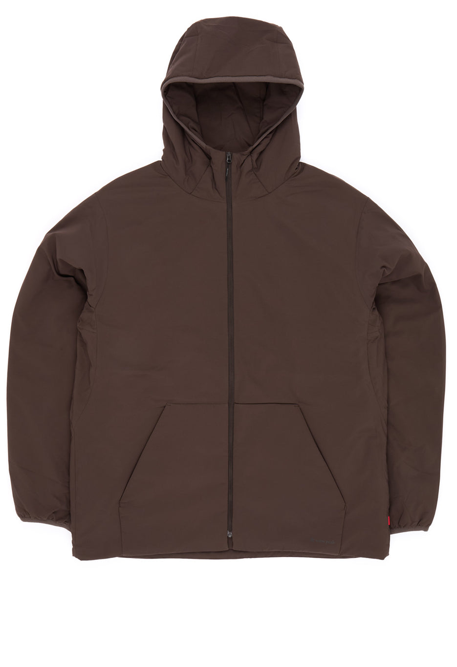 Snow Peak Men's Flexible Insulated ZIP Parka - Dark Brown