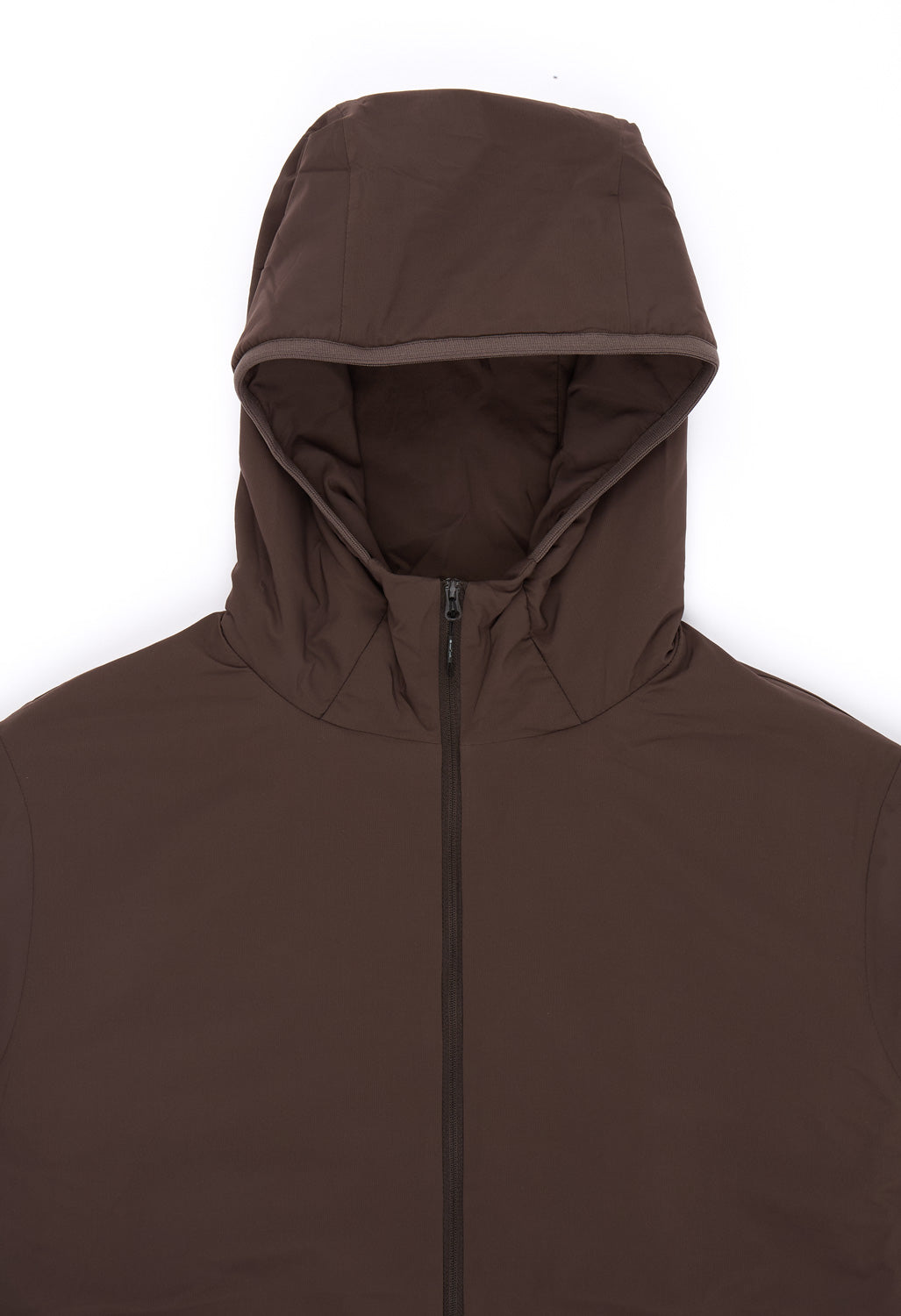 Snow Peak Men's Flexible Insulated ZIP Parka - Dark Brown
