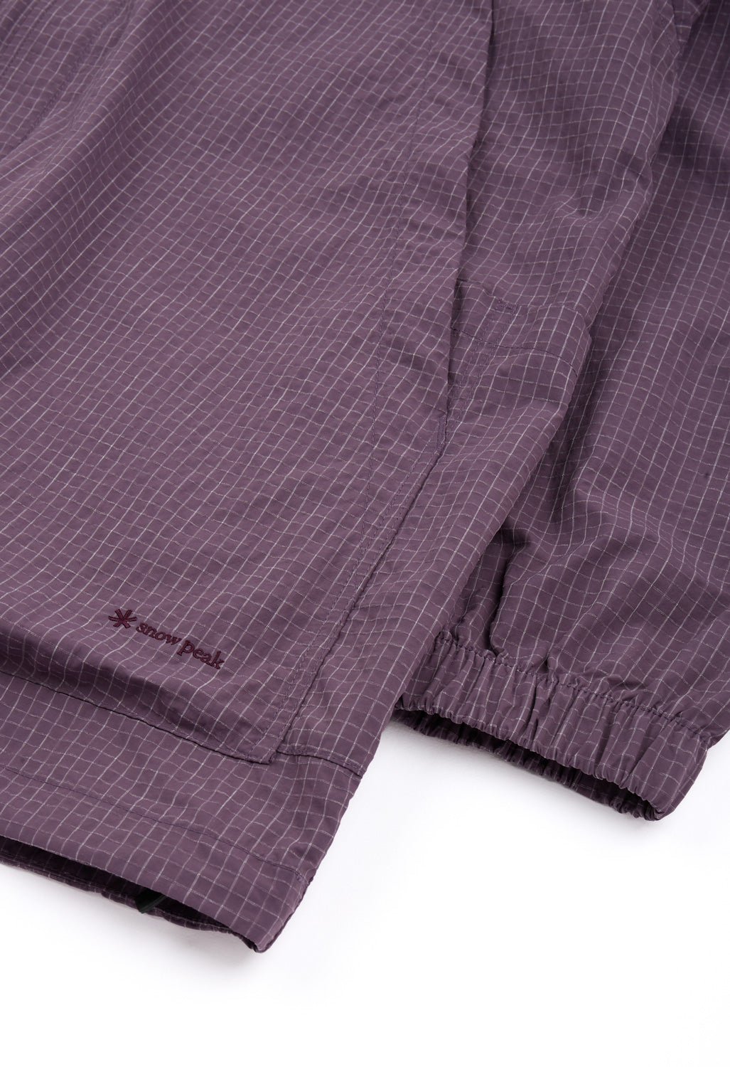 Snow Peak Men's KASURI Ripstop Jacket - Dark Purple