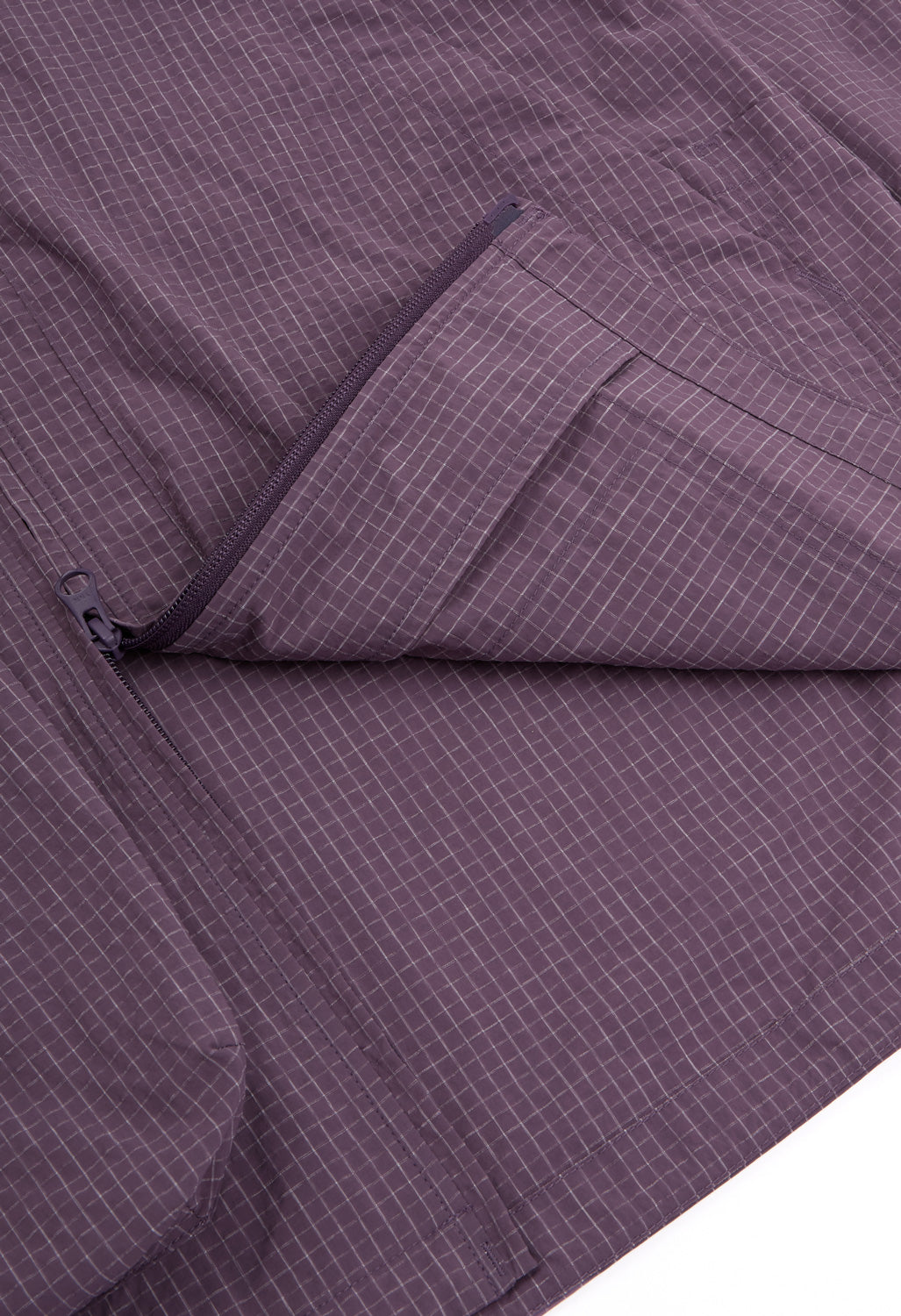 Snow Peak Men's KASURI Ripstop Jacket - Dark Purple