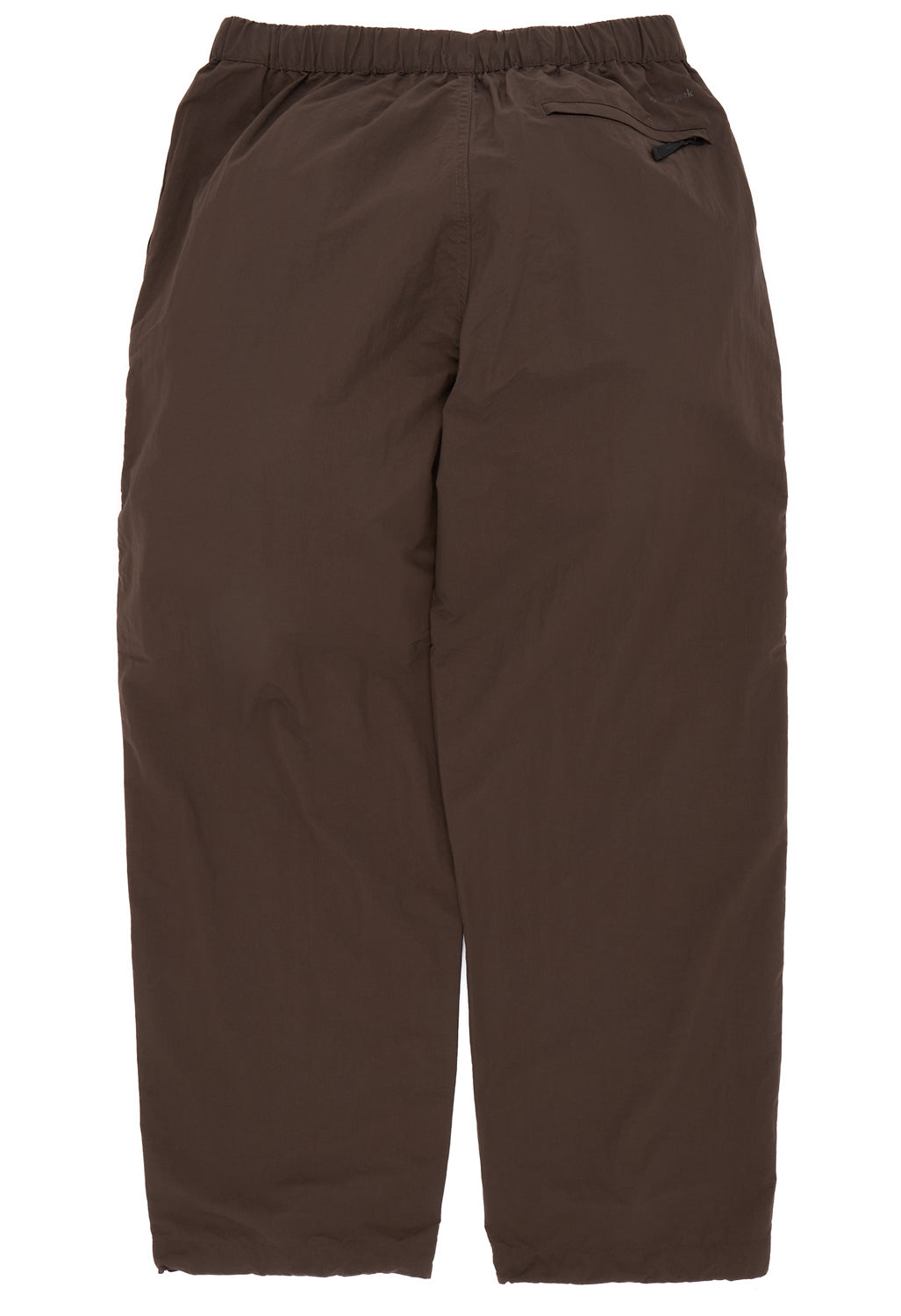 Snow Peak Men's Nylon Double Rip Pants - Dark Brown