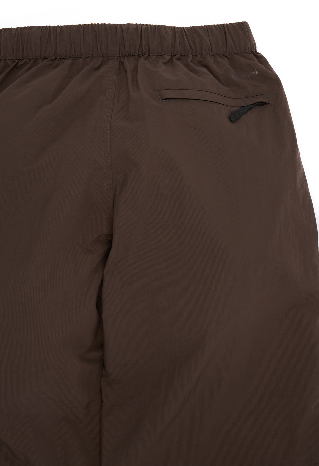 Snow Peak Men's Nylon Double Rip Pants - Dark Brown