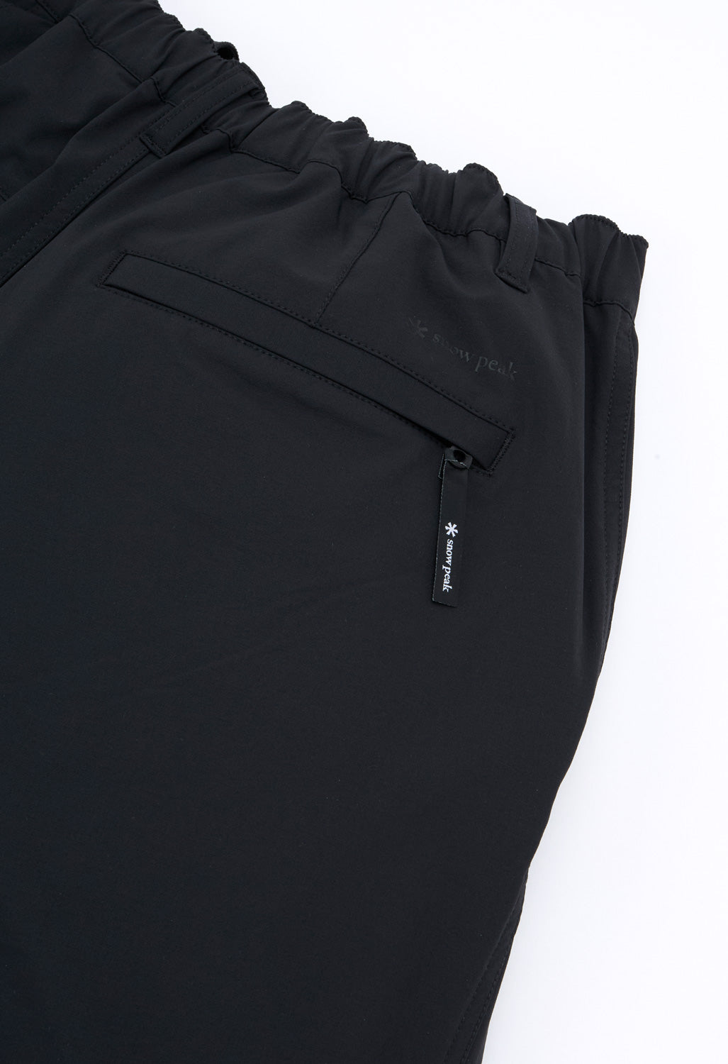 Snow Peak Women's Water-Repellent Stretch Pants - Black