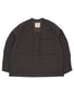Snow Peak Women's Wool Reflective Grid Coverall - Dark Brown