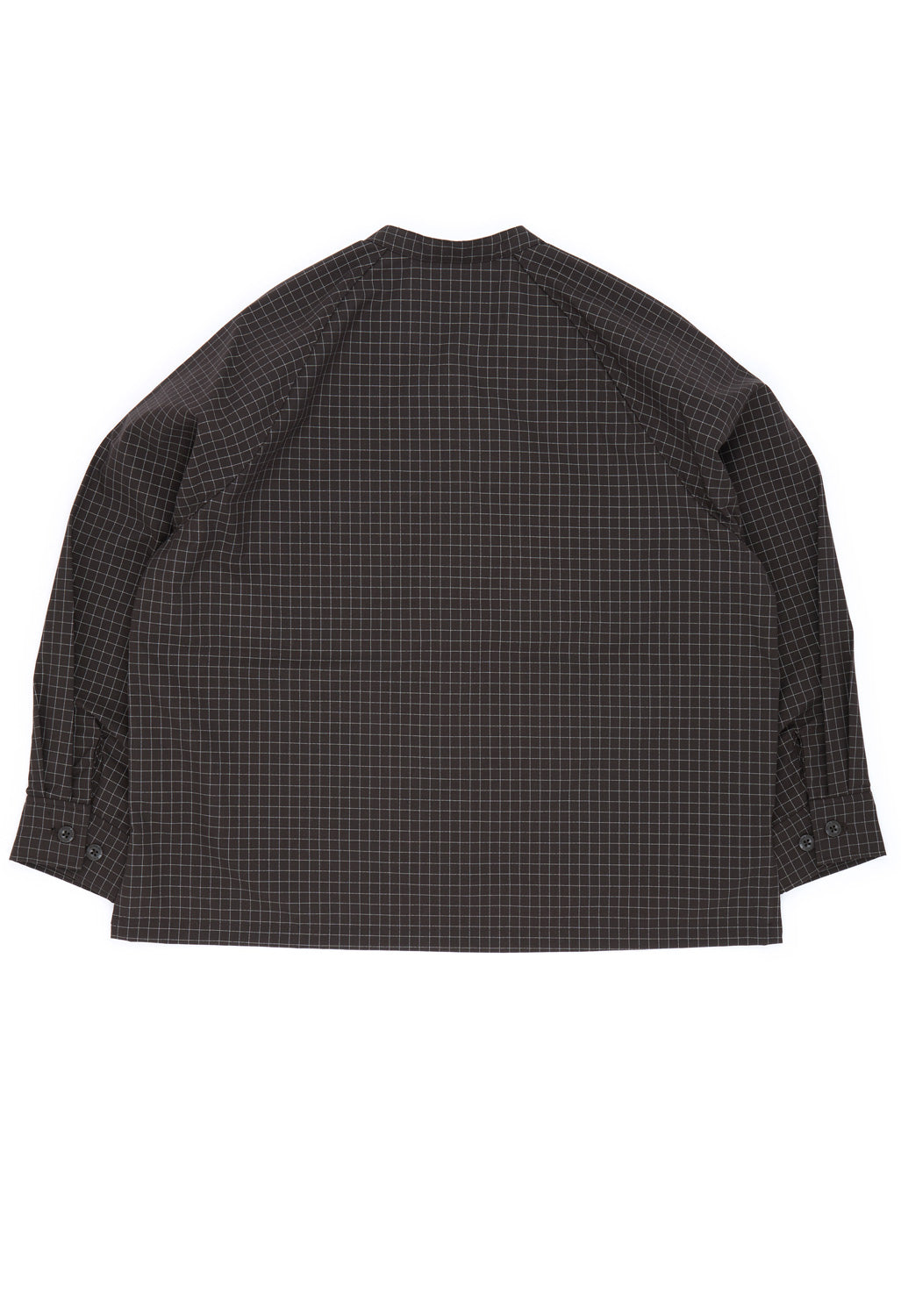 Snow Peak Women's Wool Reflective Grid Coverall - Dark Brown
