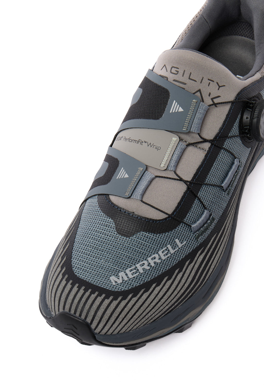 x Snow Peak Men's Agility Peak 6 Boa Trainers - Slate Blue