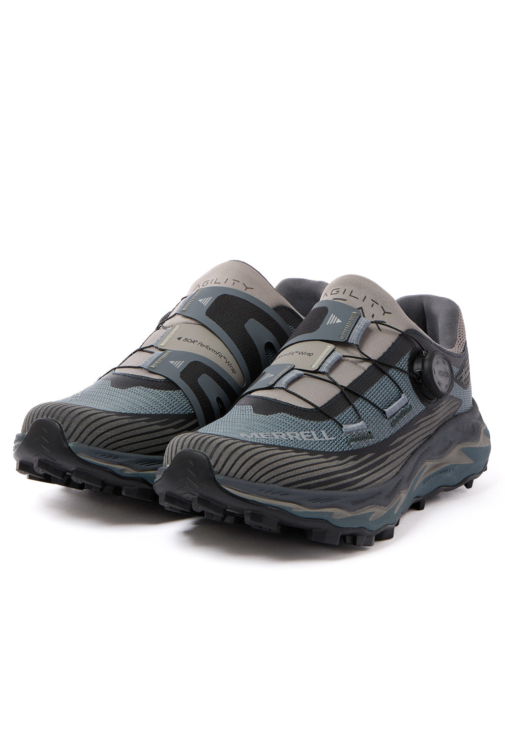 x Snow Peak Men's Agility Peak 6 Boa Trainers - Slate Blue