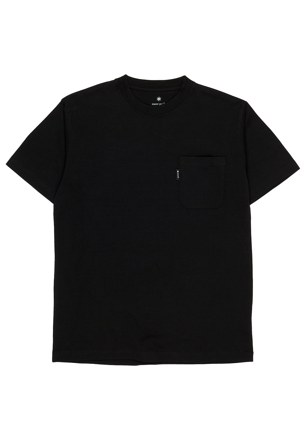 Snow Peak Reflector Message T-Shirt - Black