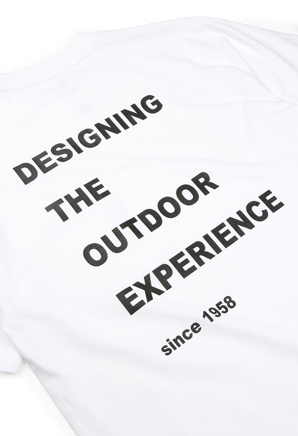 Snow Peak Reflector Message T-Shirt - White