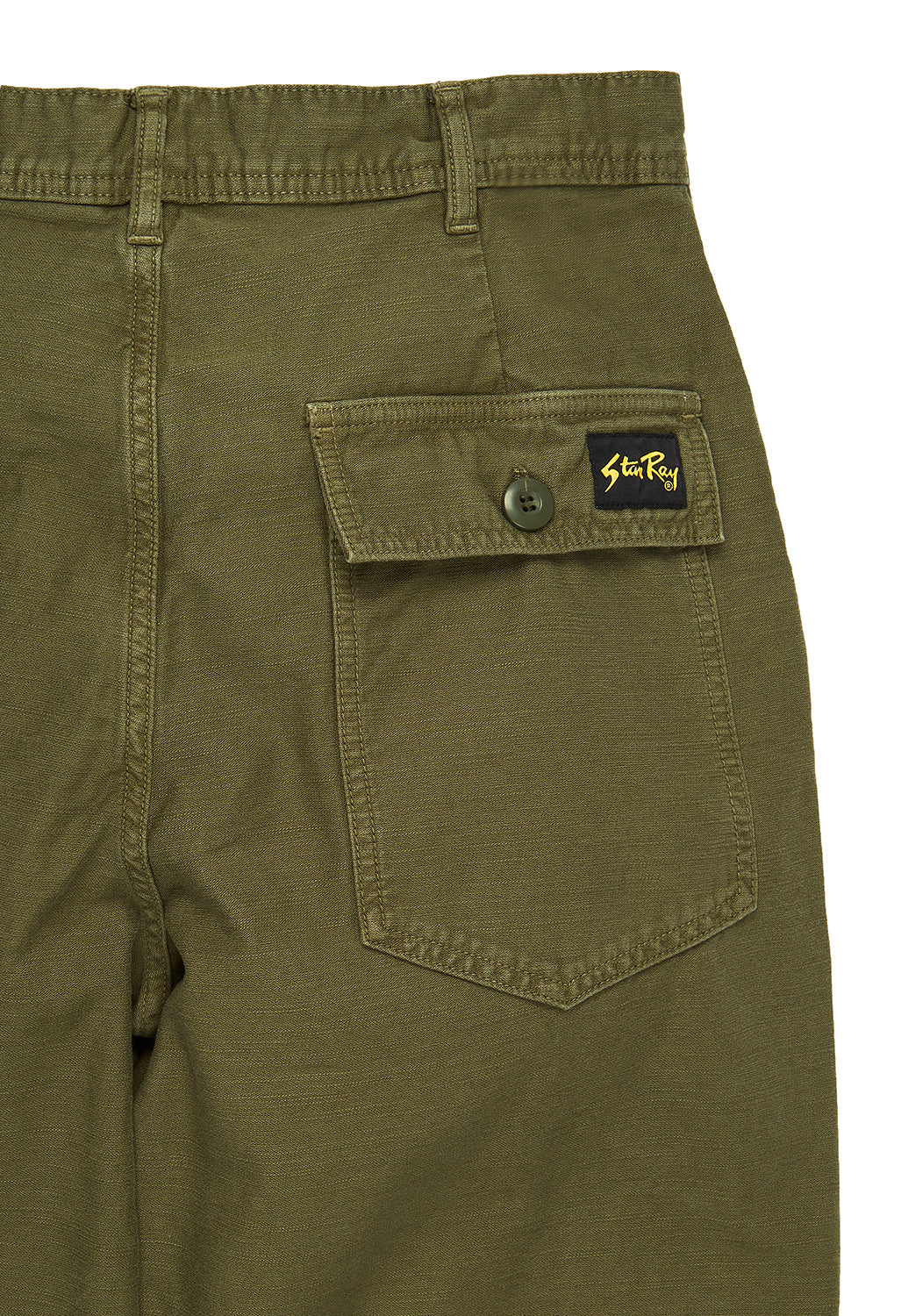 Stan Ray Men's Fat Pants - Olive Sateen