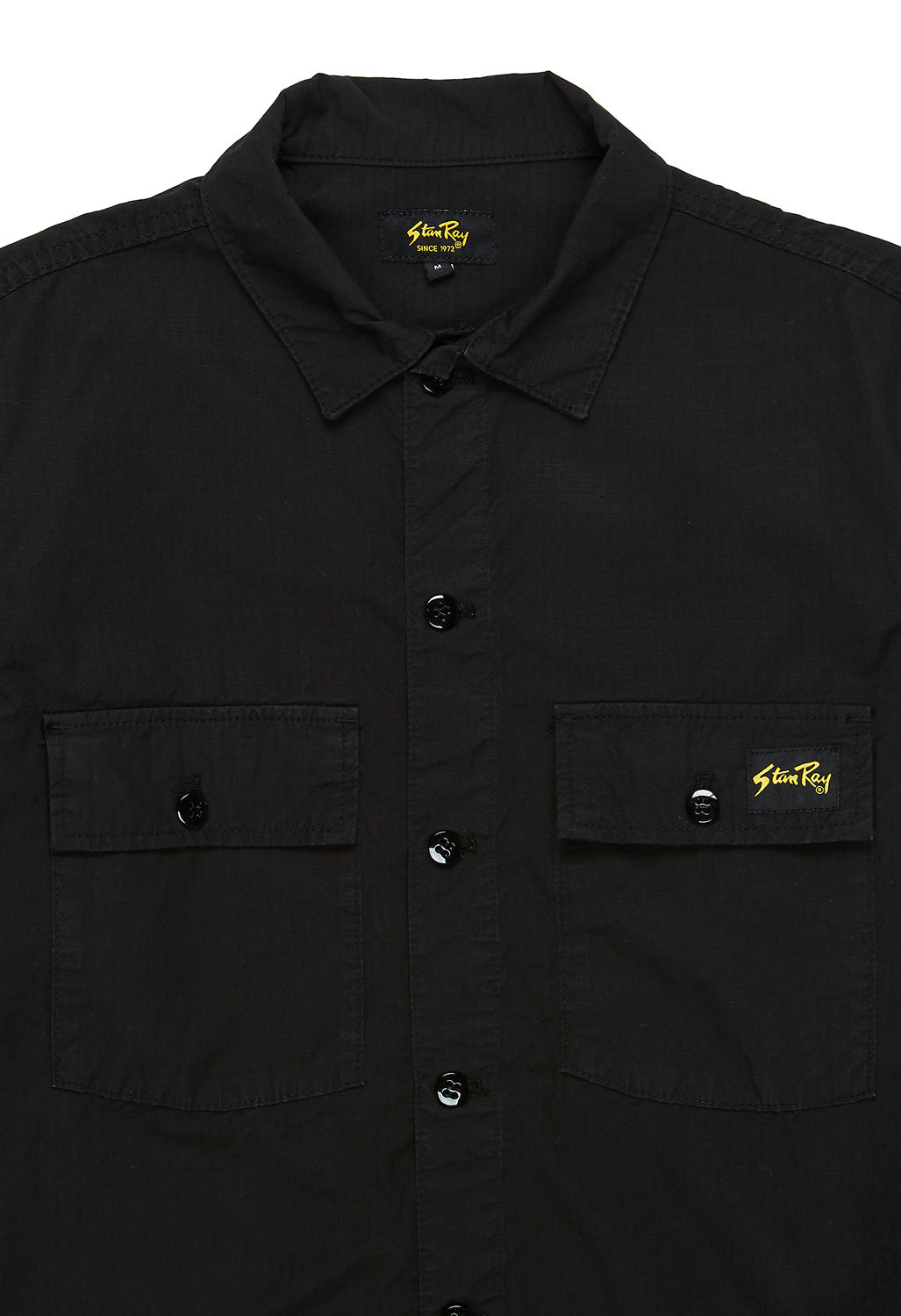 Stan Ray Men's CPO Shirt - Black Ripstop