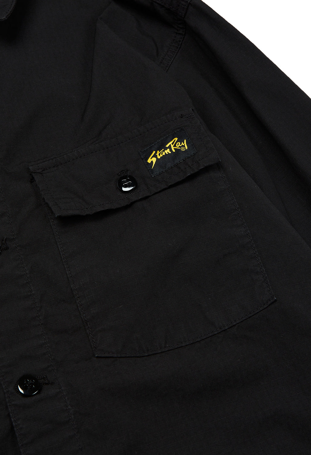 Stan Ray Men's CPO Shirt - Black Ripstop