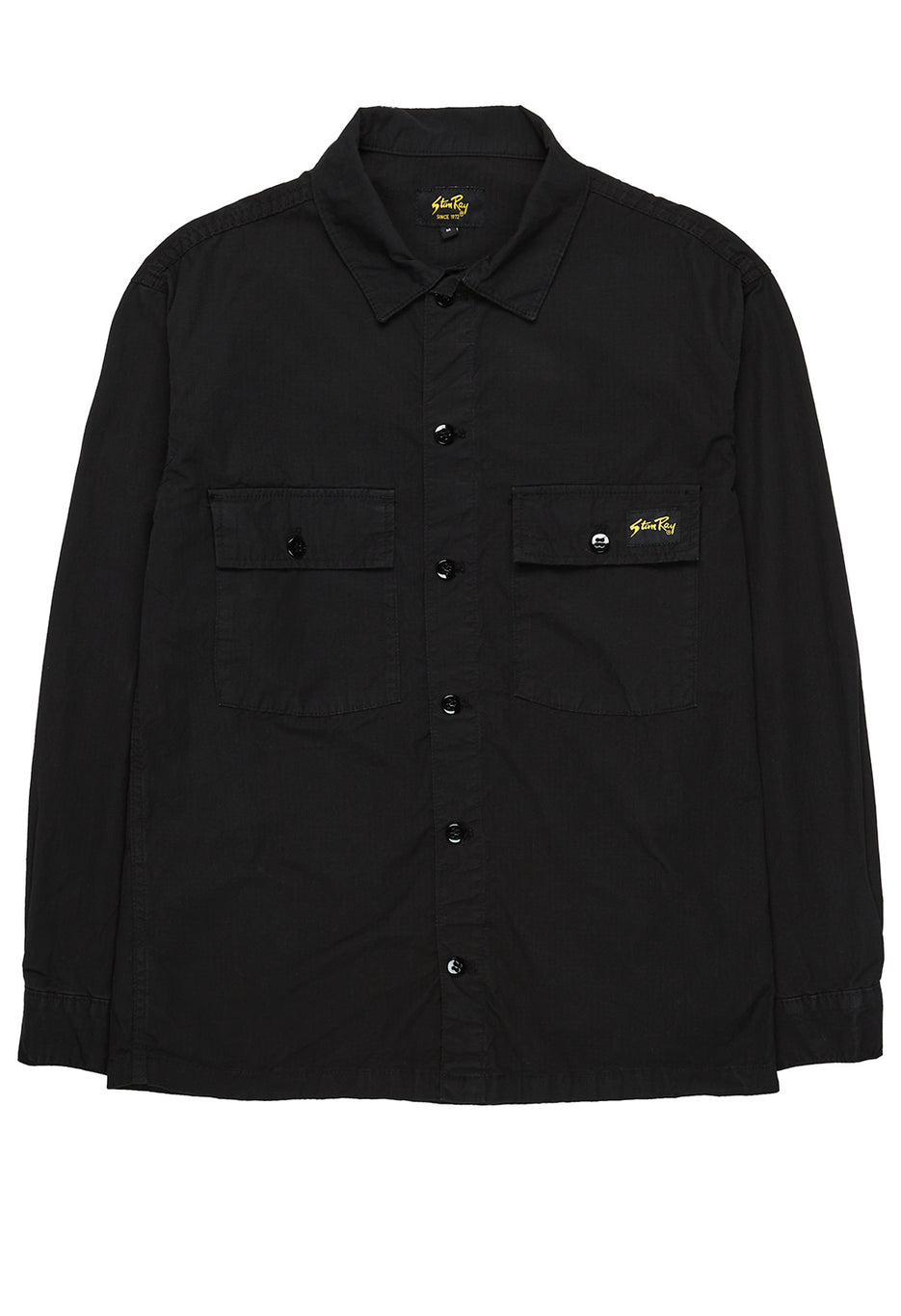 Stan Ray Men's CPO Shirt - Black Ripstop