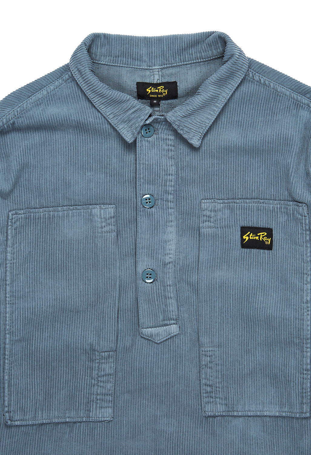 Stan Ray Men's Painters Shirt - Battle Grey Cord