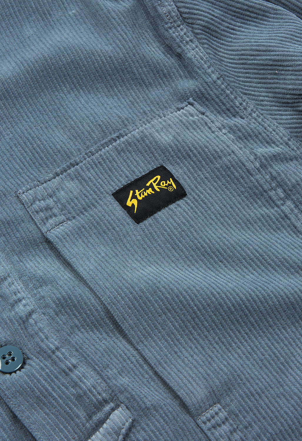 Stan Ray Men's Painters Shirt - Battle Grey Cord