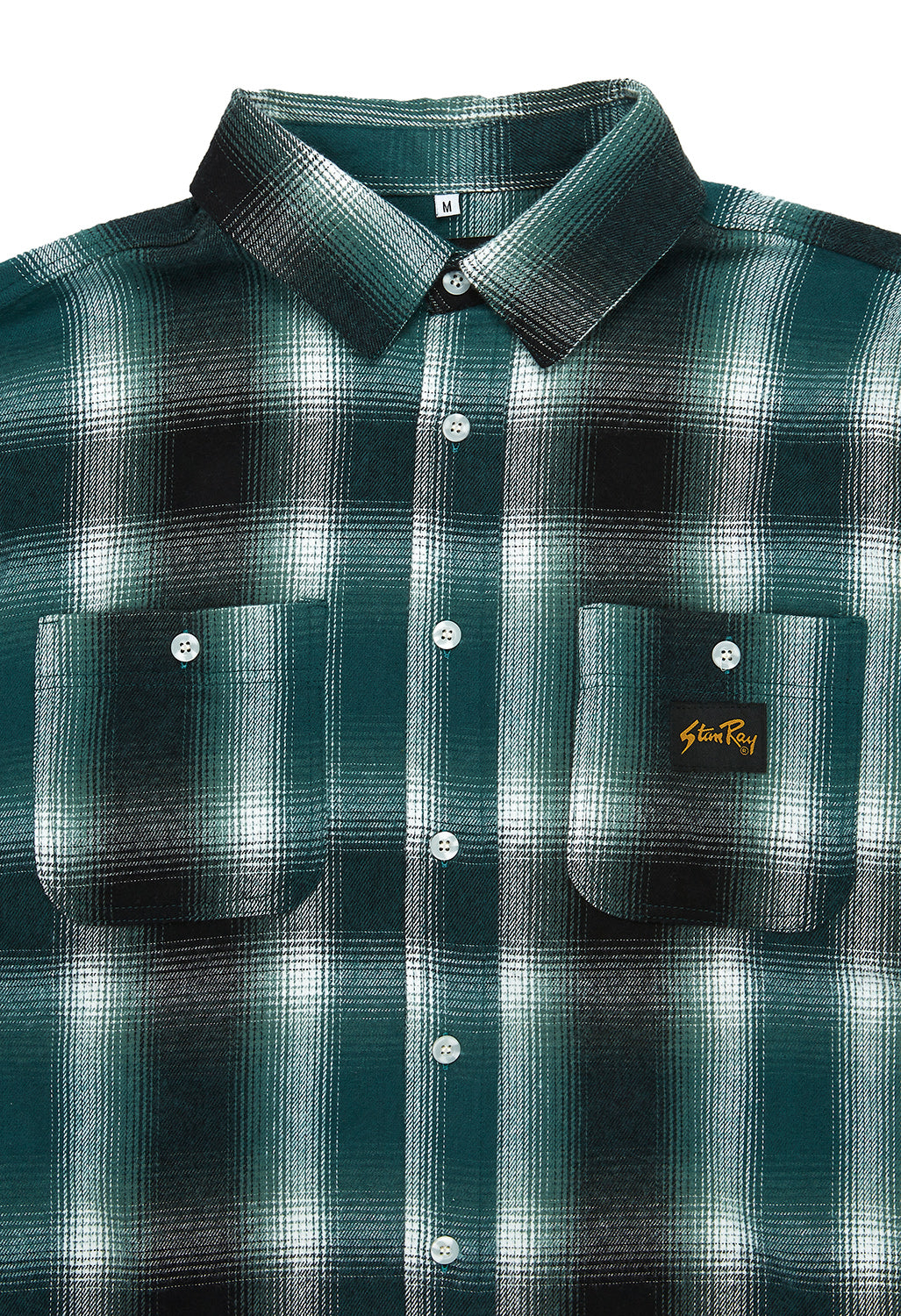 Stan Ray Men's Flannel Shirt - Pine Green Plaid