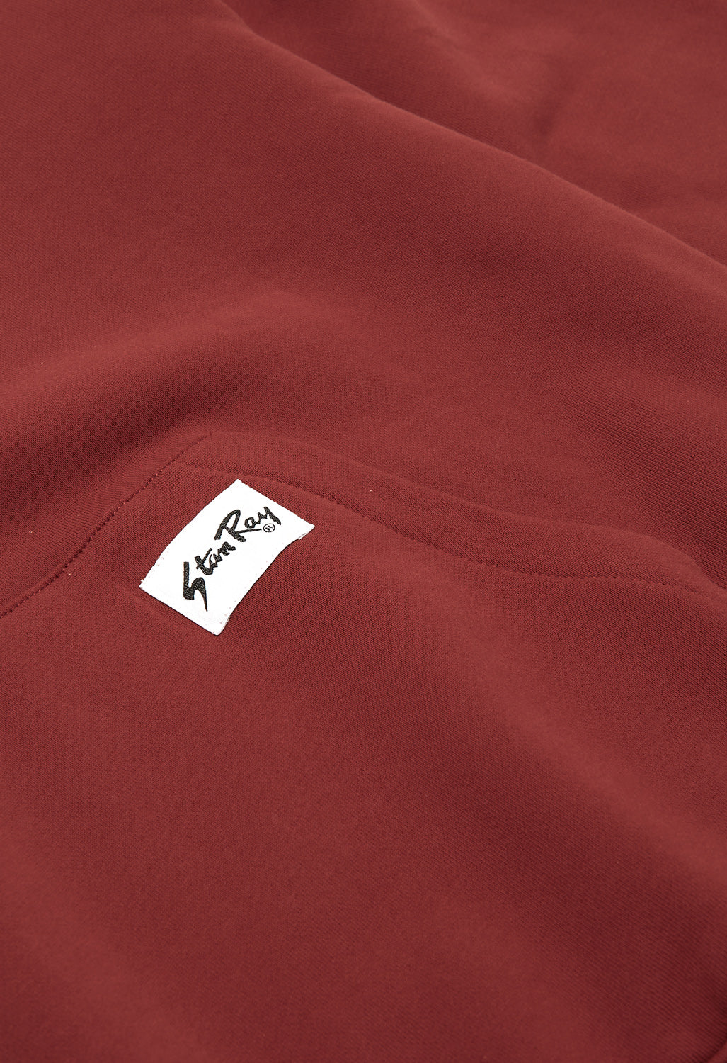 Stan Ray Men's Patch Hoody - Cranberry