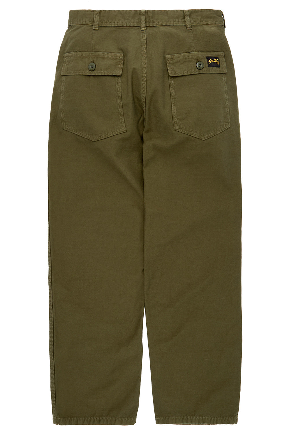 Stan Ray Men's Fat Pants - Olive Sateen