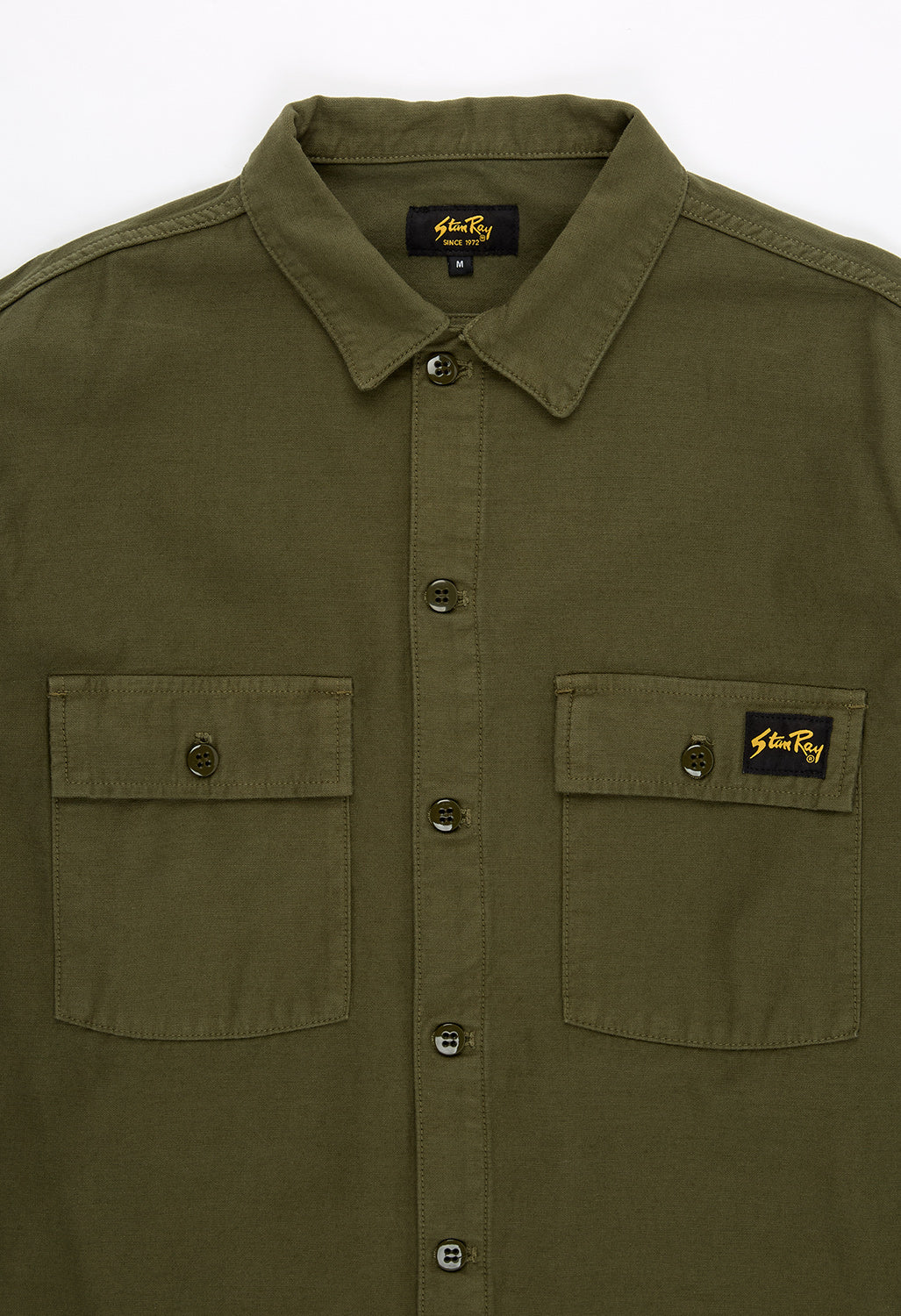 Stan Ray Men's CPO Shirt - Olive Sateen
