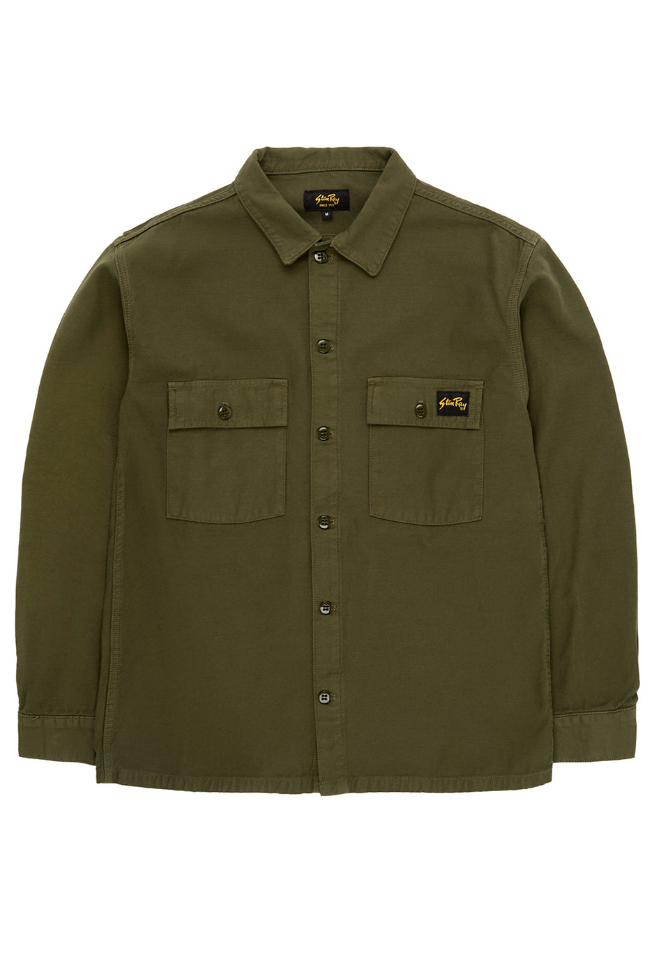 Stan Ray Men's CPO Shirt - Olive Sateen