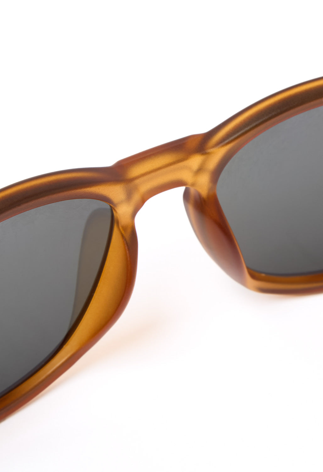 Ombraz Teton Sunglasses - Honey / Polarized Grey Lens