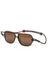 Ombraz Leggero Sunglasses - Tortoise / Polarized Brown Lens