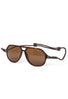 Ombraz Classics Sunglasses - Tortoise / Polarized Brown Lens
