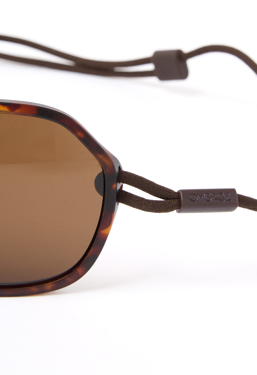 Ombraz Classics Sunglasses - Tortoise / Polarized Brown Lens