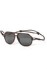 Ombraz Classics Sunglasses - Matte / Polarized Grey Lens