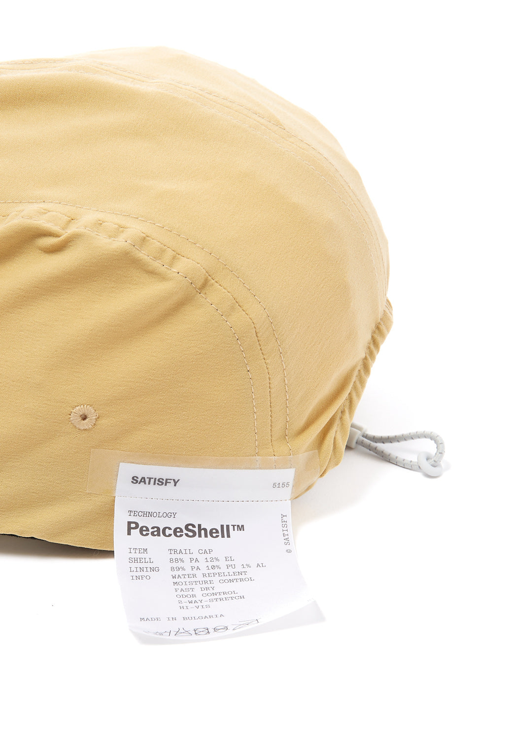 Satisfy Men's PeaceShell Trail Cap - Wheat