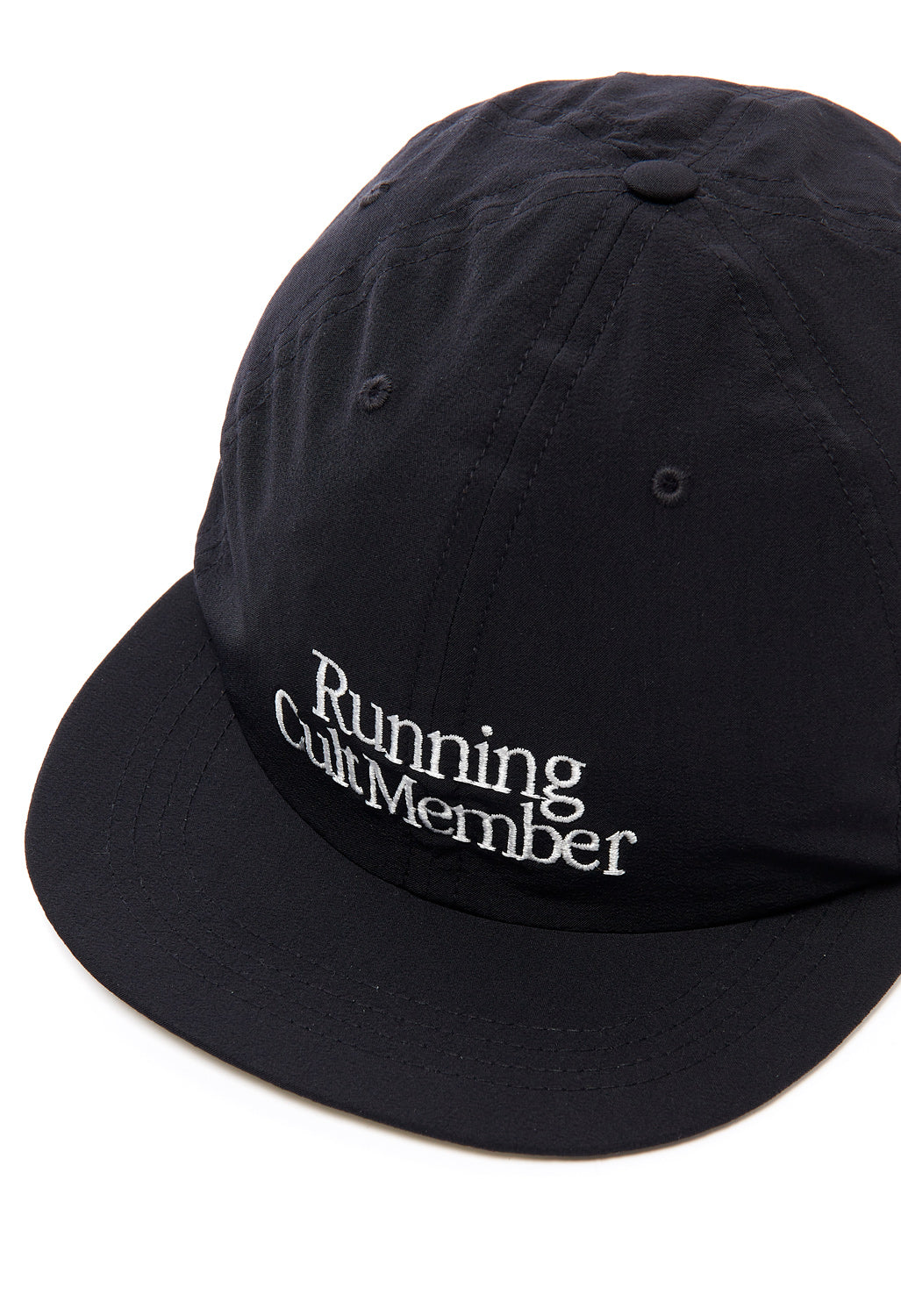 Satisfy Men's PeaceShell Running Cap – Black