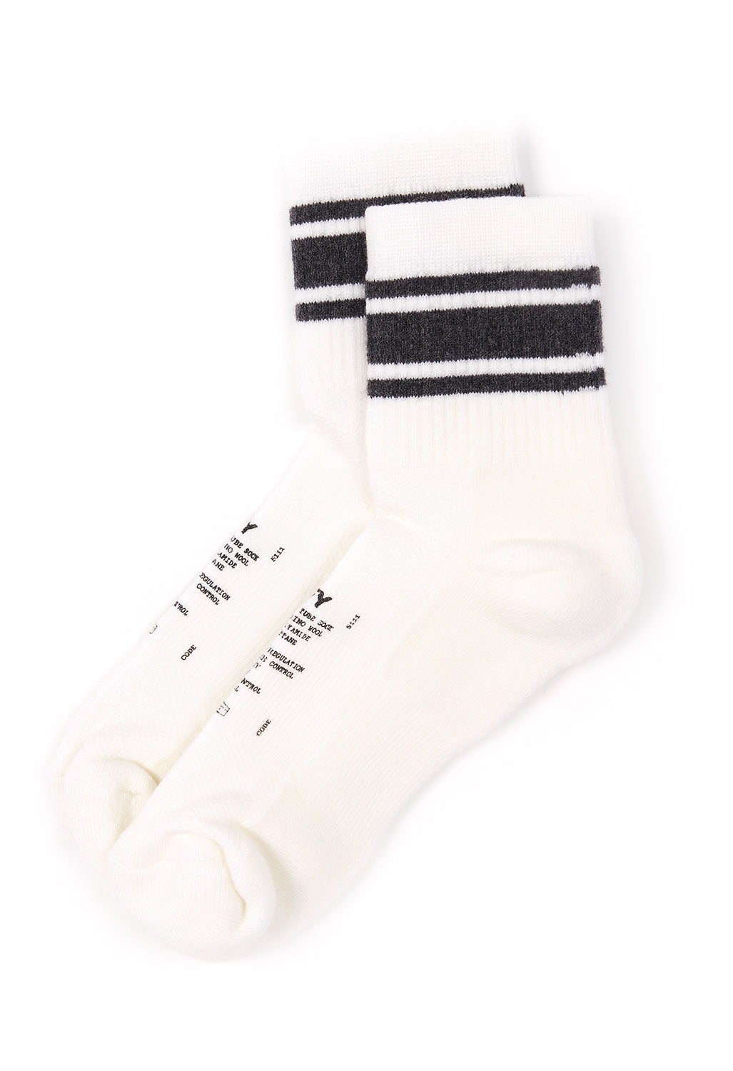 Satisfy Men's Merino Tube Socks - White